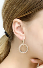 Load image into Gallery viewer, Double Hoop Drop Earrings
