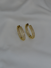 Load image into Gallery viewer, Gold Plated Cuff Hoops
