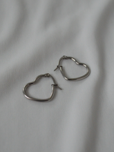 Load image into Gallery viewer, Stainless Steel Love Hoops
