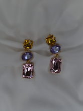 Load image into Gallery viewer, Regal Stone Drop Earrings
