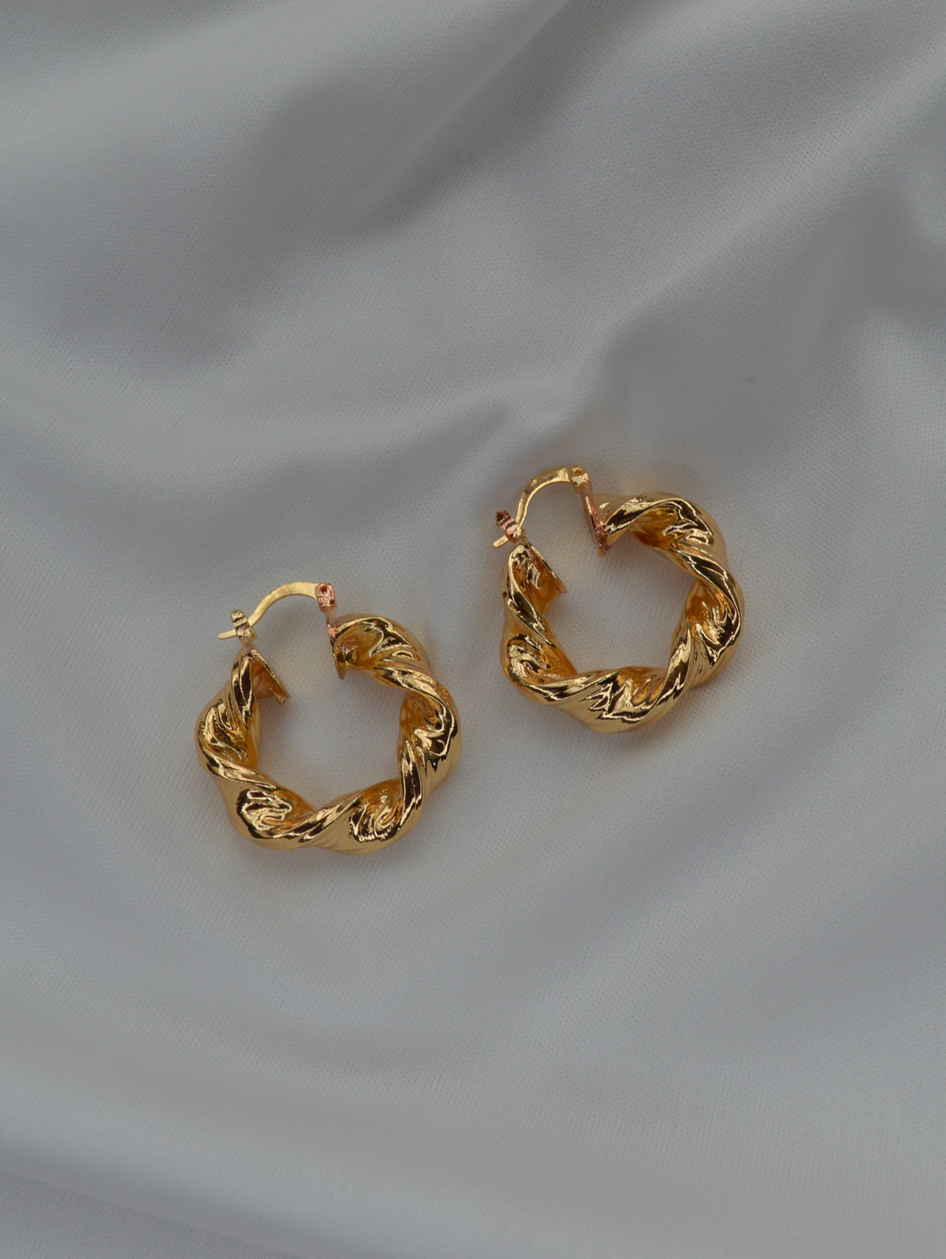 Twist Hoop Earrings