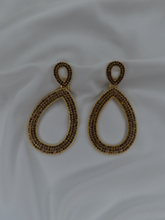 Load image into Gallery viewer, Hollow Pear Drop Earrings
