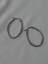 Load image into Gallery viewer, Stainless Steel Oval Hoops
