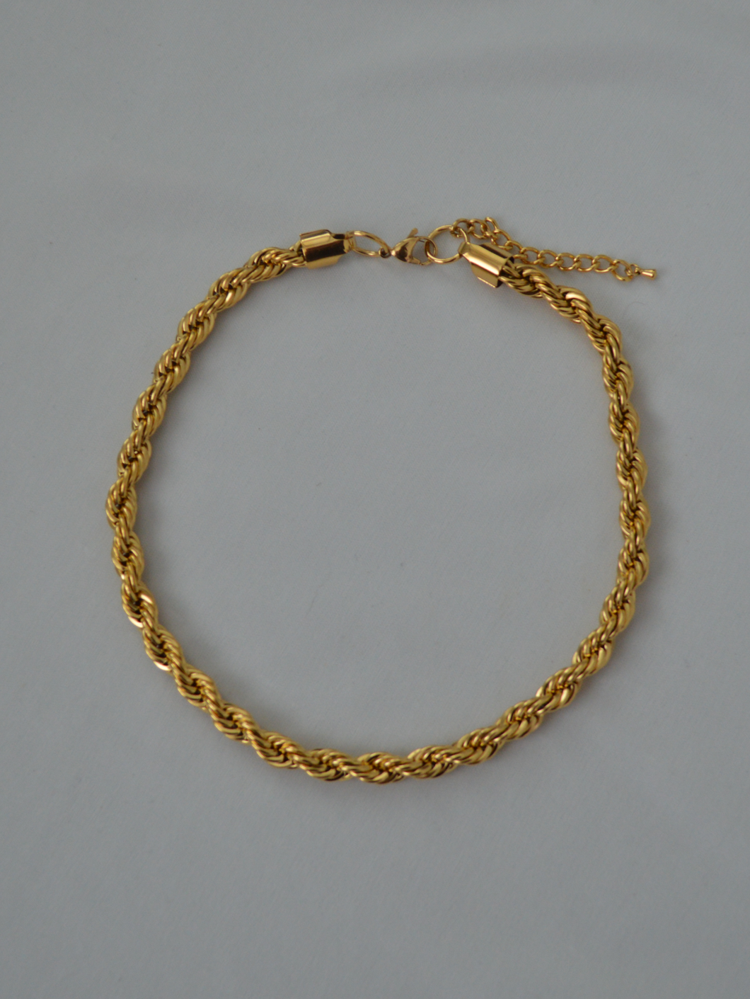 Gold Plated Rope Necklace