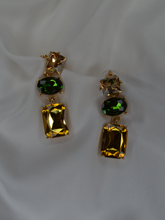 Load image into Gallery viewer, Regal Stone Drop Earrings
